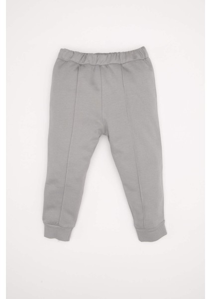 Erkek Bebek 2'li Takım Baskılı İnce Sweatshirt Eşofman Altı D6262A5NS