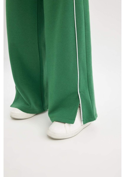 Fit Wide Leg Geniş Paça Uzun Boy Sporcu Eşofman Altı D1705AX24AU