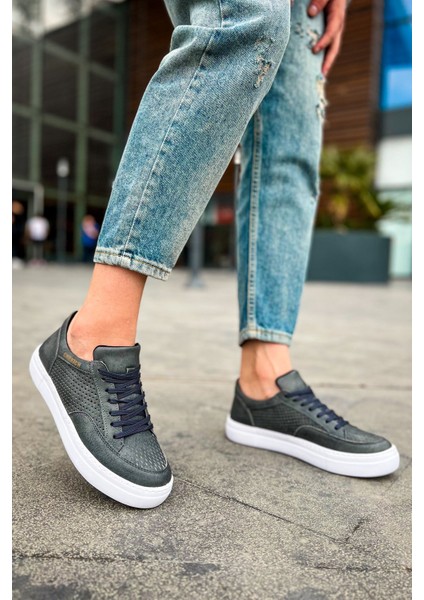 First Edition Premium Erkek Günlük Sneaker Antrasit fırsatları