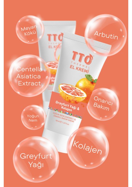 Thermal El Kremi – Greyfurt Yağı & Kolajen (50 Ml) fiyatları