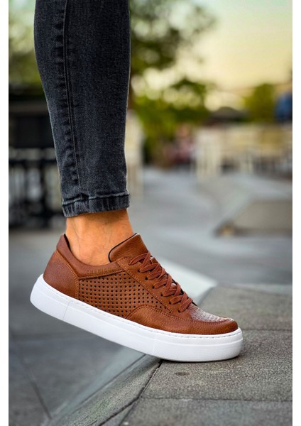 First Edition Premium Erkek Günlük Sneaker Taba