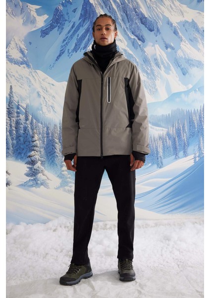 Fit Kalın Jogger Eşofman Altı Standart Fit Cepli Sporcu Beli Lastikli