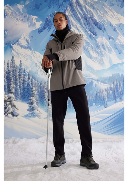 Fit Kalın Jogger Eşofman Altı Standart Fit Cepli Sporcu Beli Lastikli