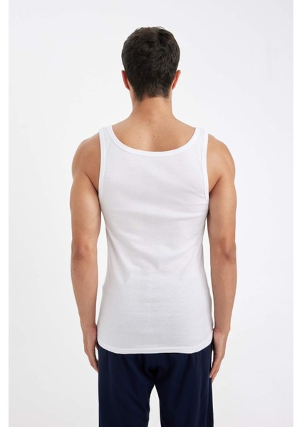 Slim Fit Dar Kesim Ribana 2'li Atlet Y9056AZ24WN