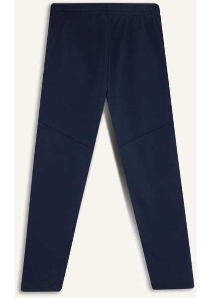 Fit Kalın Jogger Eşofman Altı Standart Fit Cepli Sporcu Beli Lastikli D6312AX24WN