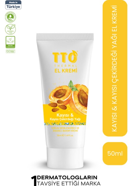 Thermal El Kremi – Kayısı & Kayısı Çekirdeği Yağı (50 Ml)