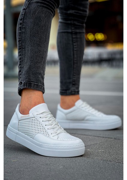 First Edition Premium Erkek Günlük Sneaker Beyaz