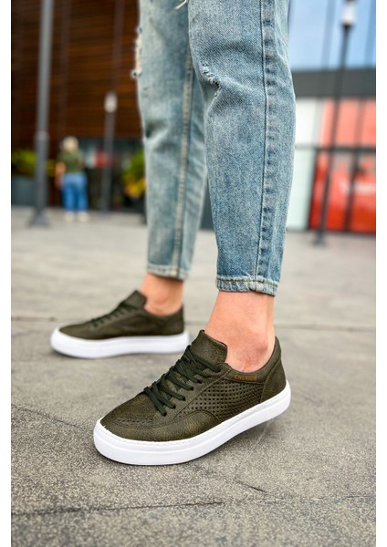 First Edition Premium Erkek Günlük Sneaker Haki fiyatları