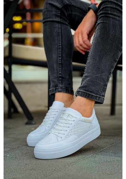 First Edition Premium Erkek Günlük Sneaker Beyaz modelleri