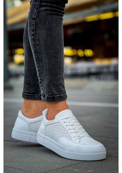 First Edition Premium Erkek Günlük Sneaker Beyaz fırsatları