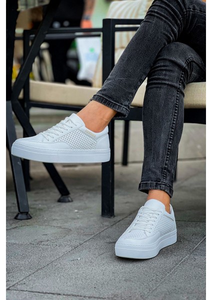 First Edition Premium Erkek Günlük Sneaker Beyaz indirimleri