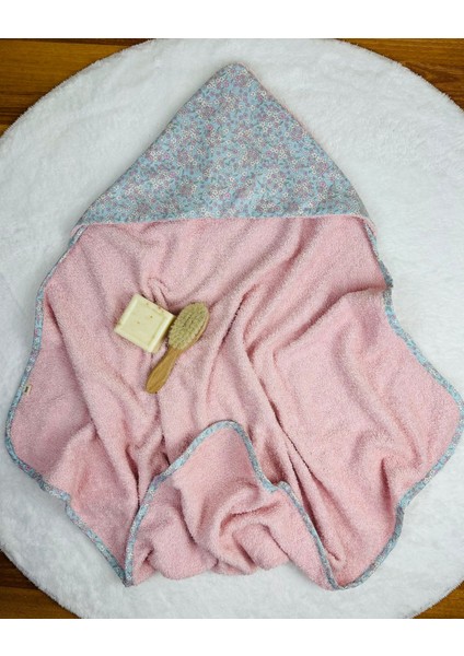 % 100 Pamuk Bebek Havlu Kundak Çocuk Banyo Havlusu 75X75 cm