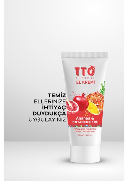 Thermal El Kremi – Ananas & Nar Çekirdeği Yağı (50 Ml) fırsatları