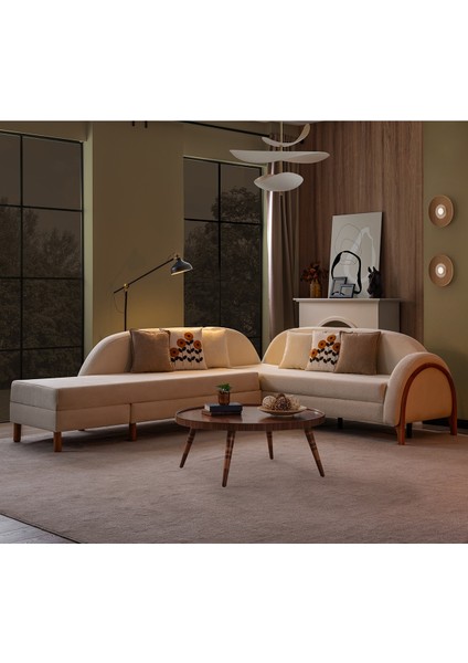 Cavissa Cavis Bohem Yataklı Sandıklı Köşe Koltuk Takımı