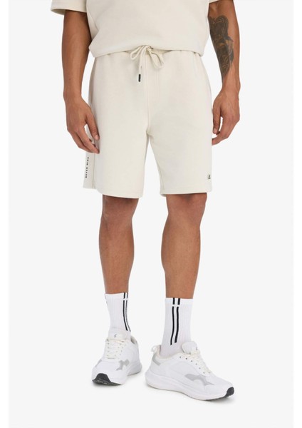 Fit Kısa Paça Skuba Dalgıç Kumaş Sporcu Şort