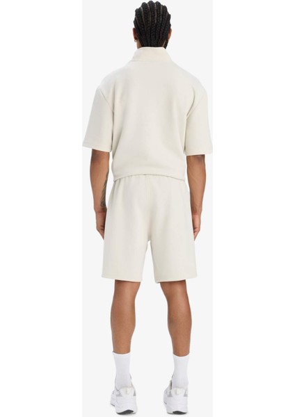 Fit Kısa Paça Skuba Dalgıç Kumaş Sporcu Şort