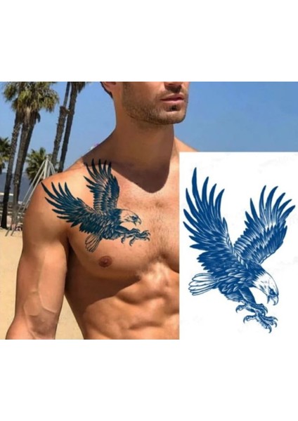 Geçici Kartal Dövme 30 Gün 1 Ay Kalıcı fiyatları