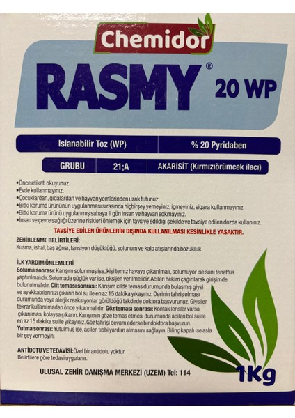Rasmi 1 kg Bit Pire Kene Örümcek Ilacı fiyatları