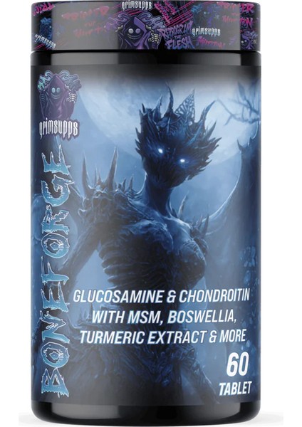 Boneforge Glucosamine & Msm & Turmeric & Boswellia 60 Tablet