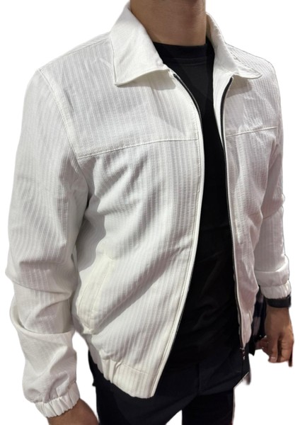 Erkek Keten Ceket Cepli Beyaz indirimleri