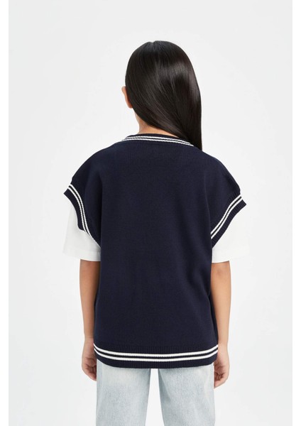 Kız Çocuk Triko Süveter D6761A8NS