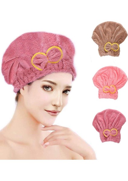 1 Adet Standart Mikrofiber Lastikli Banyo Saç Bonesi Havlusu fiyatları
