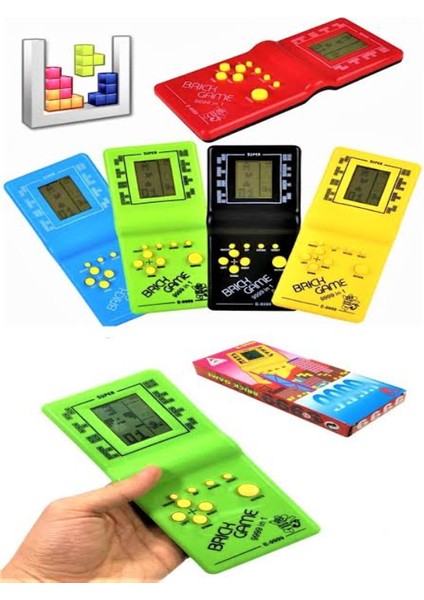 Tetris Nostaljik Oyuncak Atari Pilli Mia Tetris El Atarisi Unutulmayan Tetris Oyun fırsatları