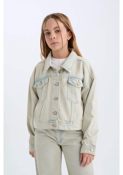 Kız Çocuk Denim Ceket D7104A825SP