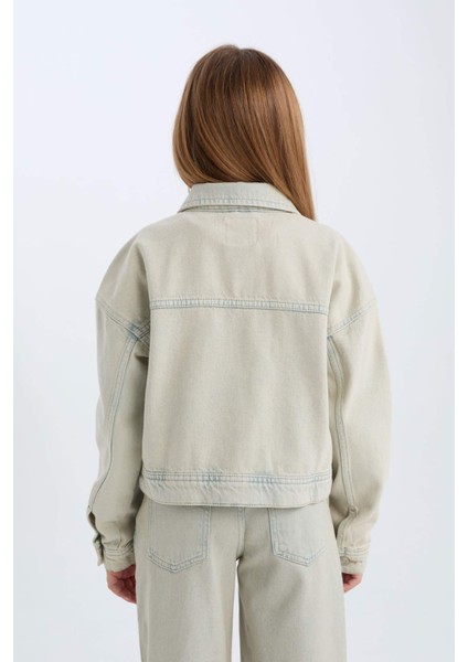 Kız Çocuk Denim Ceket D7104A825SP