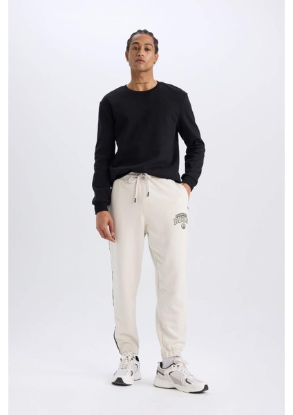 Fit NBA Milwaukee Bucks Jogger Eşofman Altı Standart Fit Cepli Esnek Bantlı Paça Skuba Dalgıç Kumaş D6725AX25SP