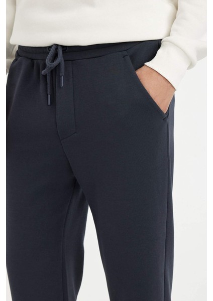 Regular Fit Eşofman Altı Pamuklu Düz Paça D6762AX24AU