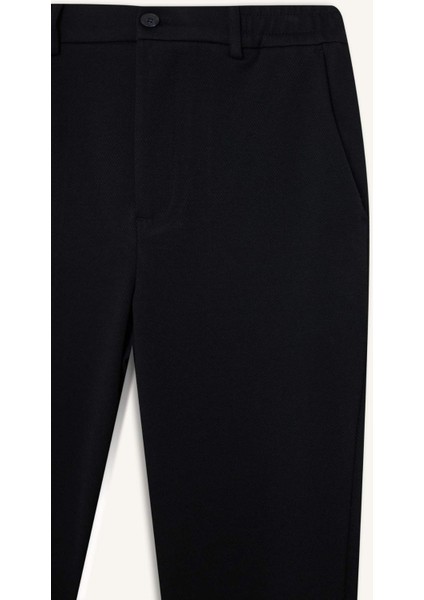 Jogger Yazlık Kumaş Pantolon Basic Düz Cepli Düz Paça D3695AX25SP