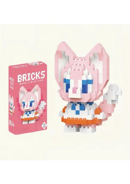 Lingnabelle Mikro Blok Seti – Sevimli Karakter Puzzle Oyuncak