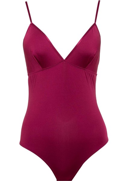 Kapsız Bodysuit-Fall in Love D5890AX24AU