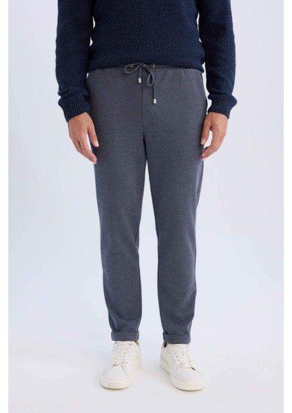 Jogger Duble Paça Yazlık Rahat Esnek Kumaş Pantolon Y2651AZ25SP