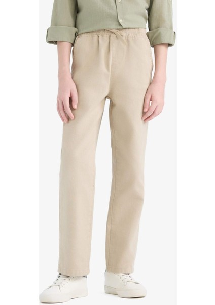 Erkek Çocuk Standart Paça Gabardin Pantolon D7679A825SP