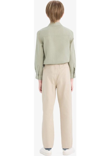 Erkek Çocuk Standart Paça Gabardin Pantolon D7679A825SP