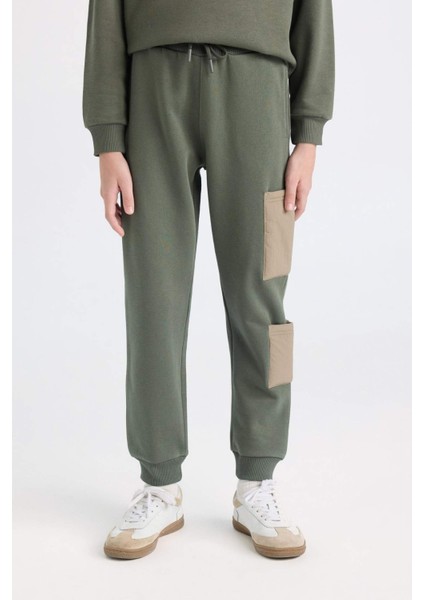 Erkek Çocuk Beli Lastikli Jogger Eşofman Altı D5818A824WN