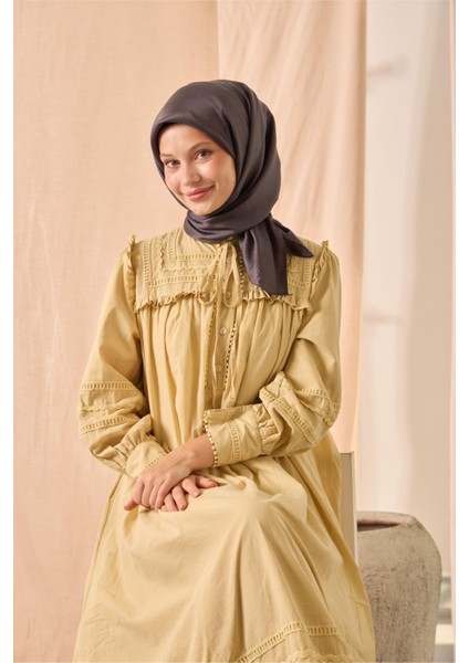 Düz Shiny Eşarp 75006-79