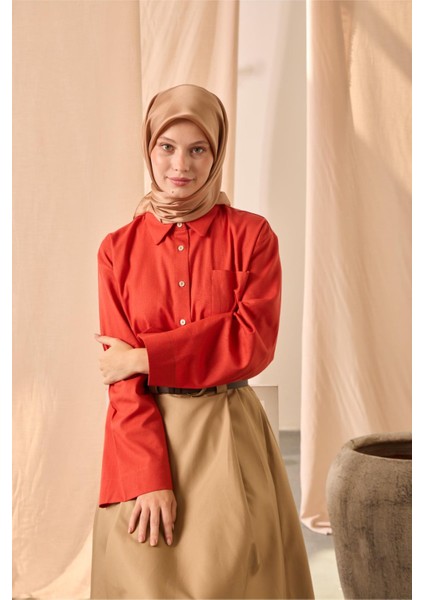 Düz Shiny Eşarp 75006-60 fırsatları