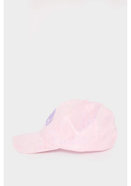 Kız Çocuk Nakışlı Gabardin Beyzbol Basketbol Şapkası B7591A825SM