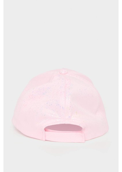 Kız Çocuk Nakışlı Gabardin Beyzbol Basketbol Şapkası B7591A825SM