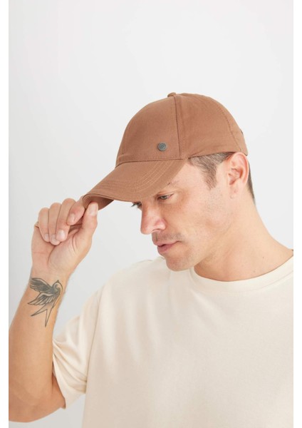 Erkek Pamuklu Cap Şapka N4495AZ25SM