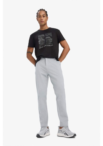 Fit Slim Fit Dar Kesim Esnek Multifonksiyonel Çift Cepli Standart Paça Sporcu Jogger D7808AX25SP