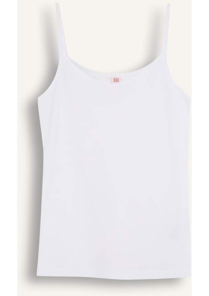 Regular Fit Pamuklu Atlet-Fall in Love M6858AZ25SP