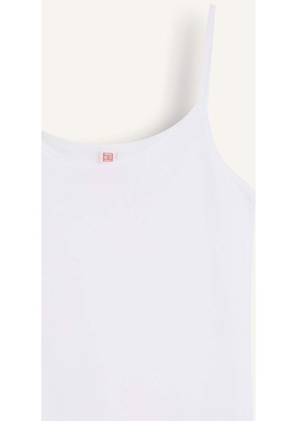 Regular Fit Pamuklu Atlet-Fall in Love M6858AZ25SP