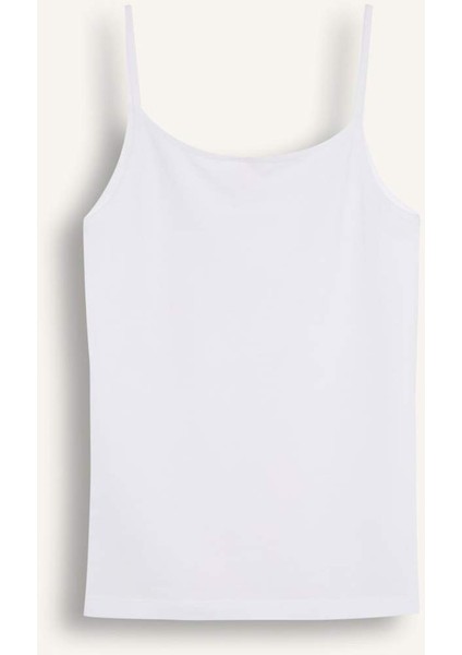 Regular Fit Pamuklu Atlet-Fall in Love M6858AZ25SP