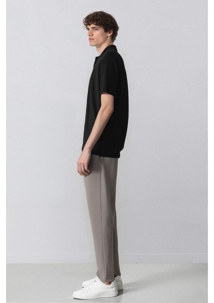 Jogger Düz Paça Her Yöne Esneyen Yazlık Kumaş Pantolon T6317AZ25SP