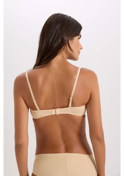 Micro Kaplı Full Push Up Straplez Sütyen-Fall in Love T8481AZ25SP