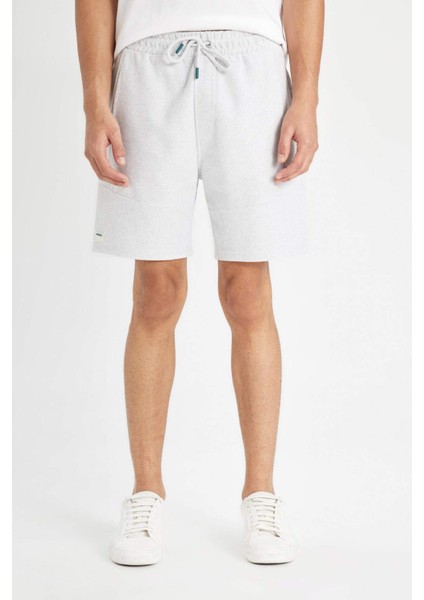 Slim Fit Dar Kesim Dar Paça Şort W7965AZ24HS